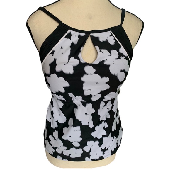 Ellen Tracy Tankini Swim Top - Picture 4 of 10